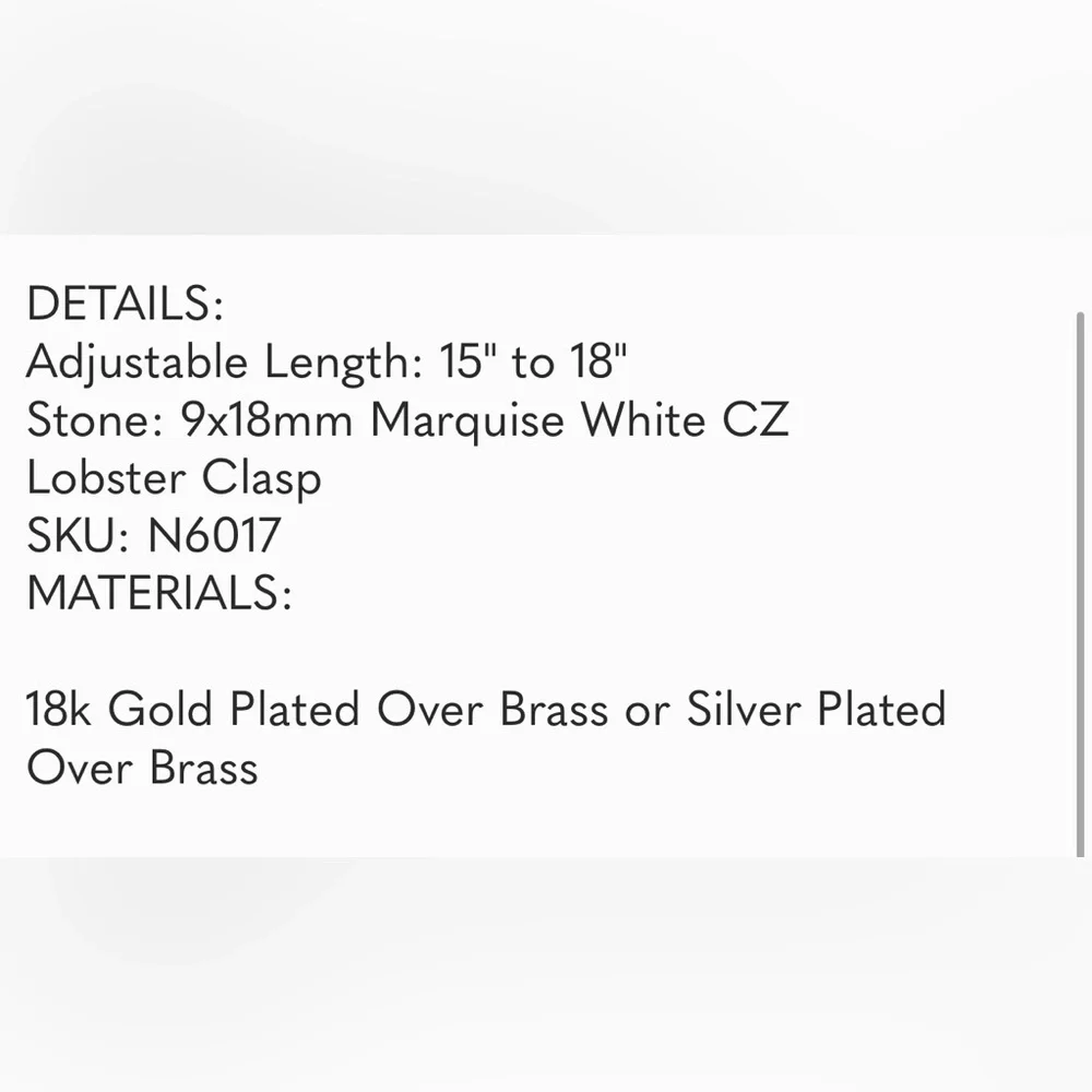 👑✨Melinda Maria~Your Royal Highness~ Silver emerald cut Necklace with Pendant👑 - Picture 11 of 11